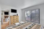 Mammoth Condo Rental La Vista Blanc 69- Master Bedroom with Comfortable King Size Bed